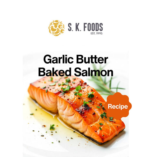 Garlic Butter Baked Salmon Recipe